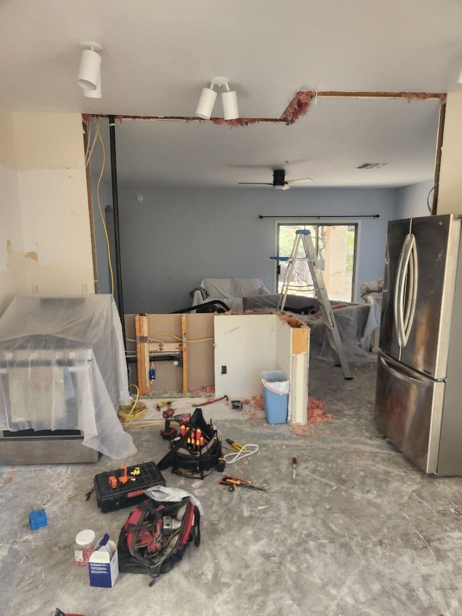 Electrical Revamp in Kitchen Remodel in Fountain Hills image