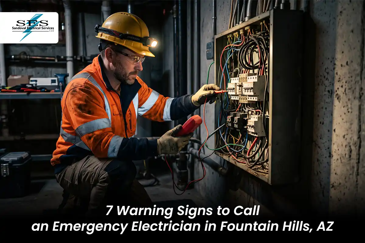 7 Warning Signs to Call an Emergency Electrician in Fountain Hills, AZ