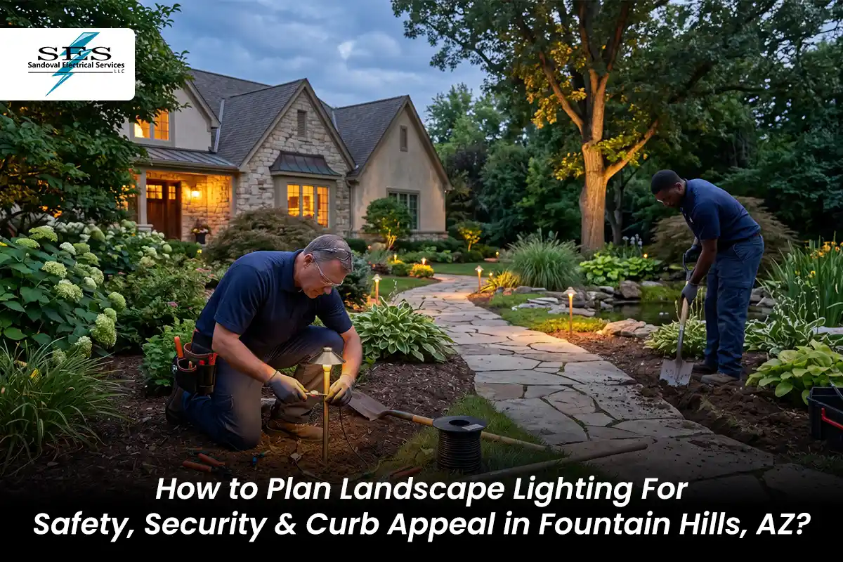 How to Plan Landscape Lighting for Safety, Security and Curb Appeal in Fountain Hills, AZ?